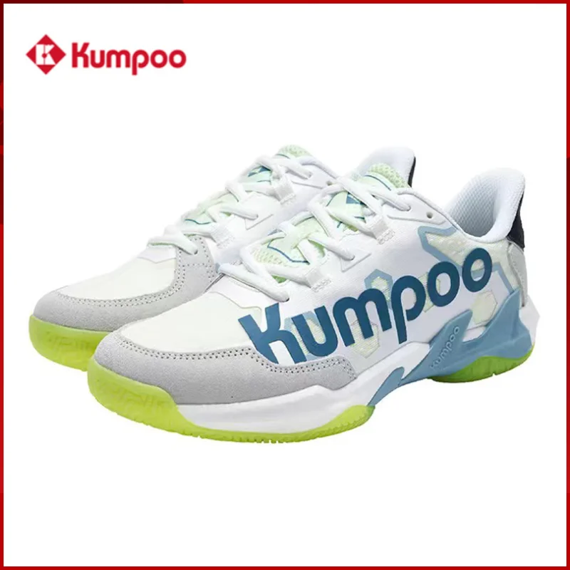 Značka Kumpoo Unisex Professional Anti-Slip Badminton Shoes Veľkosť 36-45 priedušná stolová tenisky Športové topánky KH-G76