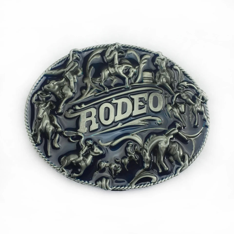 Značka Wesbuck Rodeo Bull Nový vintage pás Buckle ručne vyrobené domáce doplnky