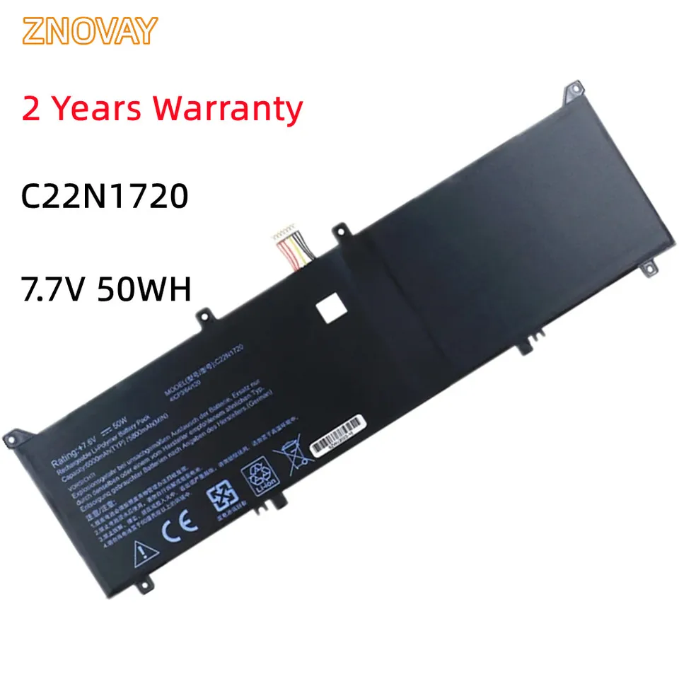 Znovay C22N1720 C22pyJH 7.7V 50WH pre laptop batériu pre asus zenbook s ux391 ux391u ux391ua ux391ua-xb71 ux391ua-xb74t
