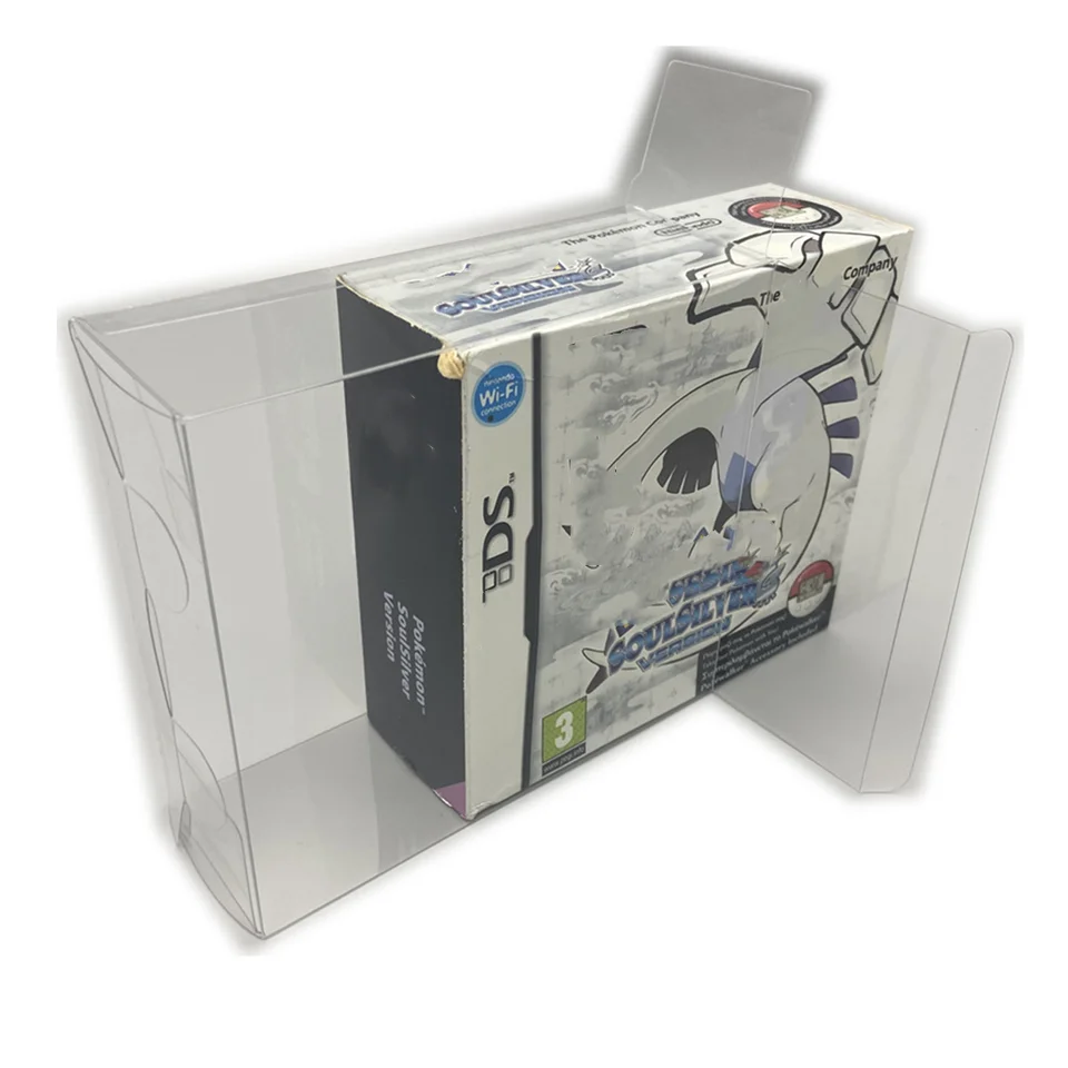 Zobrazenie Zobrazenie pre NDS/Nintendo DS Storage Transparentné boxy TEP shell Clear Collect Case