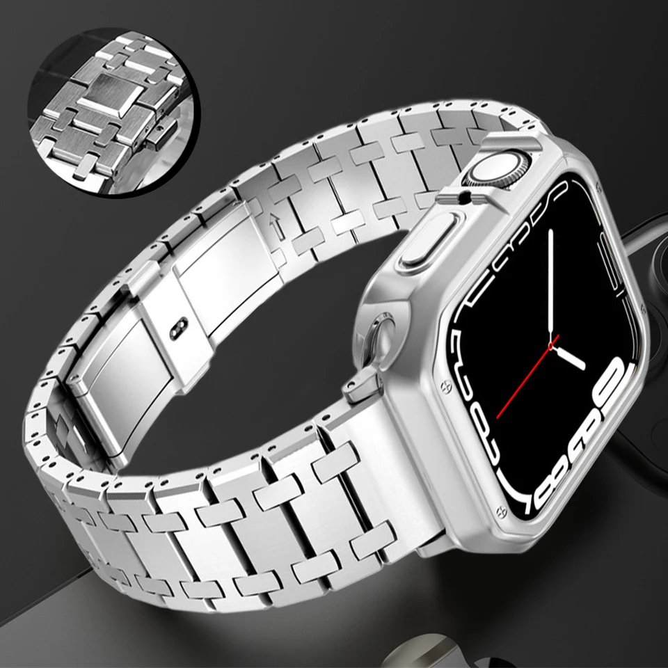 Zohatinný pás pre Apple Watch Ultra 8 49 mm 45 mm 41 42 mm 38 40 44 mm náramok pre Iwatch 8 7 SE 6 5 4 SE Pre AP Pase Strap