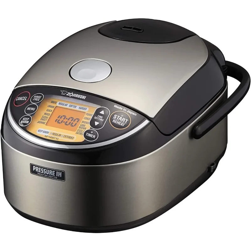 Zojirushi NP-NWC10XB 5.5-Cup Induction Induction Ryžový kuchár a teplejší (nehrdzavejúca čierna)