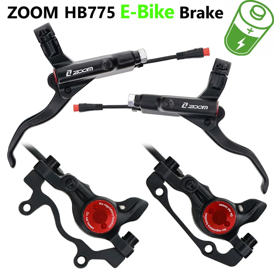 ZOOM HB-775E E-Bike Hydraulická disková brzdová brzda Sada elektrických skútrov skladacích bicyklov MTB Vypnutie Ebrake