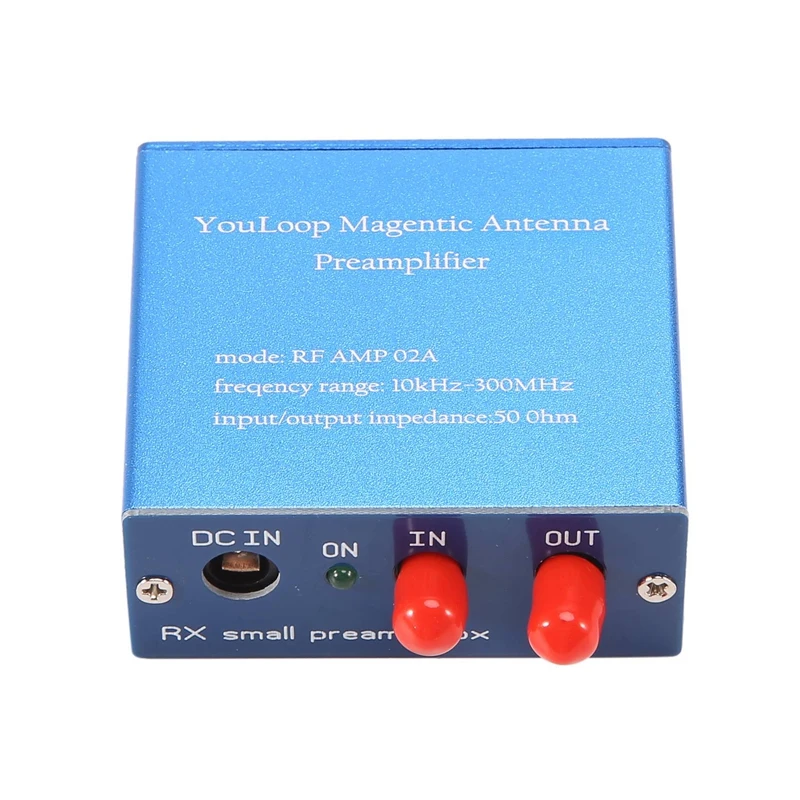 Zosilňovač predzosilňovača RF AMP pre YOULOOP MAGNETICKÁ ANTENA pre HF a VHF