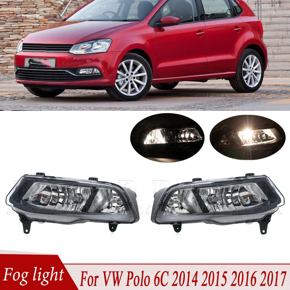 Zostava Light Light Light Fog Light Light Light Light Light Light Fog Light 6C0941661d 6C0941662d pre VW Polo 6C Hatchback 2014 2015 2016 2016 2017 2018
