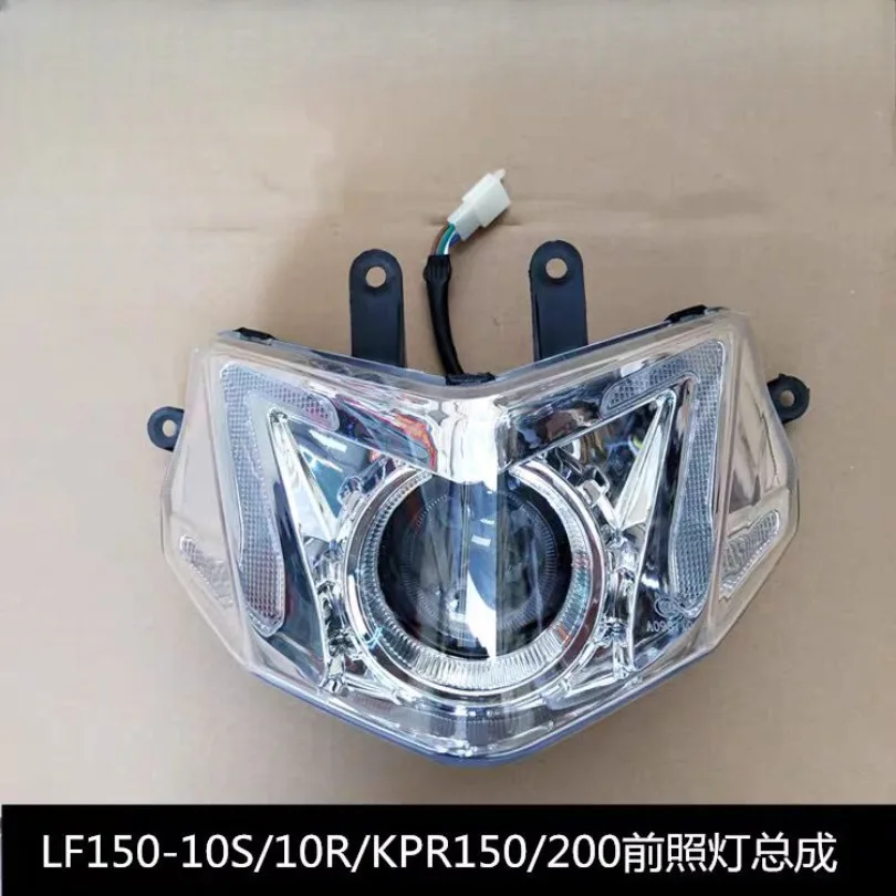 Zostava predného svetlometu pre motocykel pre Lifan KPR150 KPR200 HEAD LIGHT KPR 150 200 200