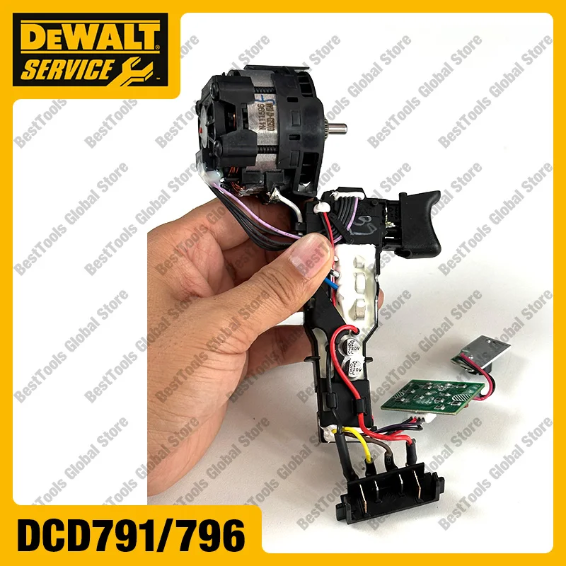 Zostava prepínača pre DeWalt N678970 DCD796 DCD791 DCD791D2 DCD796D2