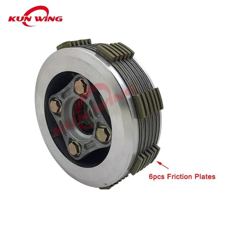 Zostava spojky s trecmi doskami pre Honda CA250 CBT250 CM250 CMX250 Regal-Raptor DD250 QJ250-3 253FMM