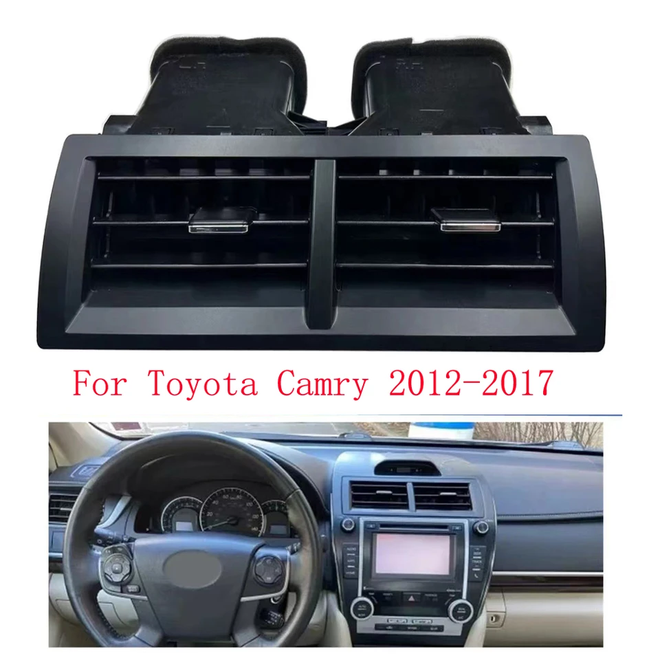 Zostava výbavy vetrania stredovej konzoly A/C Air Air Vets Grille pre Toyota Camry 2012-2017
