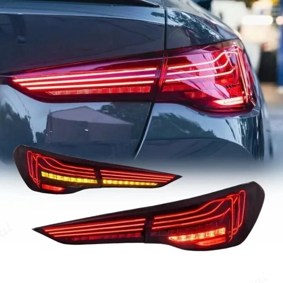 Zostava zadnej schránky Dynamické zadné svetlo LED pre 2020 2021 2022 2023 BMW 4 Series G22 G23 G26 G82 M4 CSL BRKZE LIGHT LIGHT LIGHT