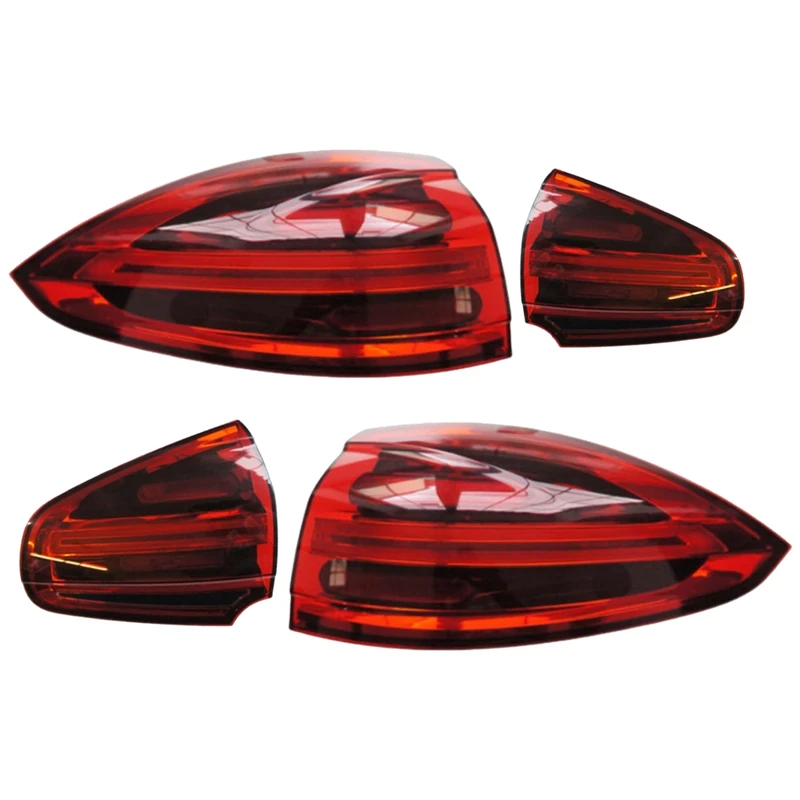 Zostava zadného LED chvosta LED TACH LIGHLABLE SVETLO pre Porsche CAYENNE 2015-2018 Porsche diely