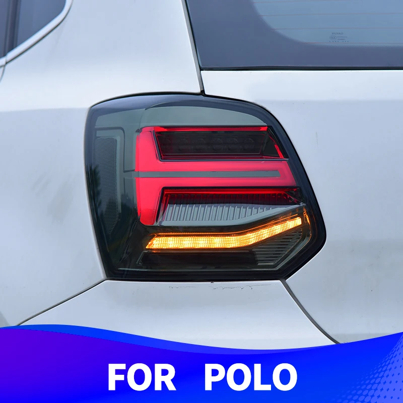 Zostava zadného svetla pre Volkswagen Polo 2010-2018 LED TACK SVETLO SILD SIGNAL SILLAGLE SVETLO RECIFT LIGHT