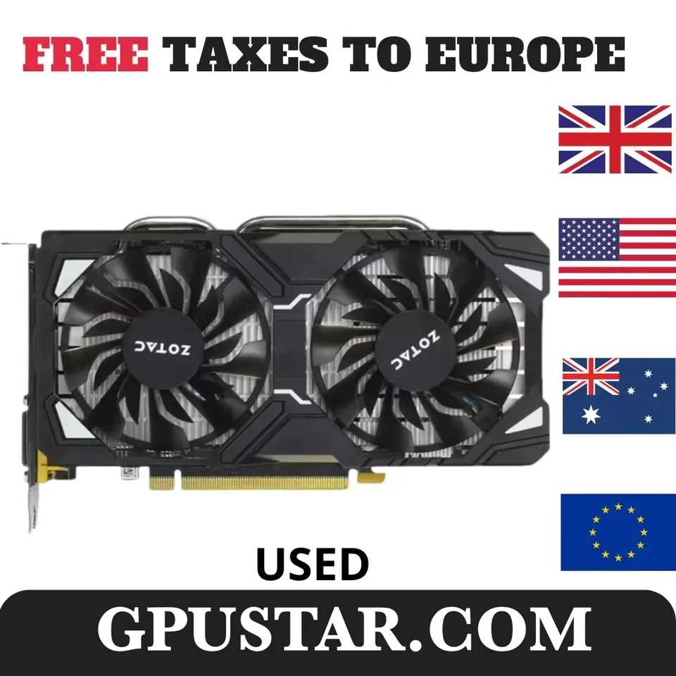 ZOTAC GTX 1060 6GB Grafická karta GTX 1060-6GD5 Video karta