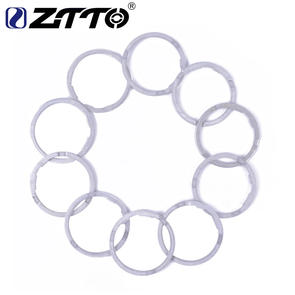 ZTTO MTB Cyklistické kolesá Zadný náboj Spacer FreeHub Freewheel Cassette Spacer 7 8 9 10 11 Rýchlosť pre horskú cestu bicykel
