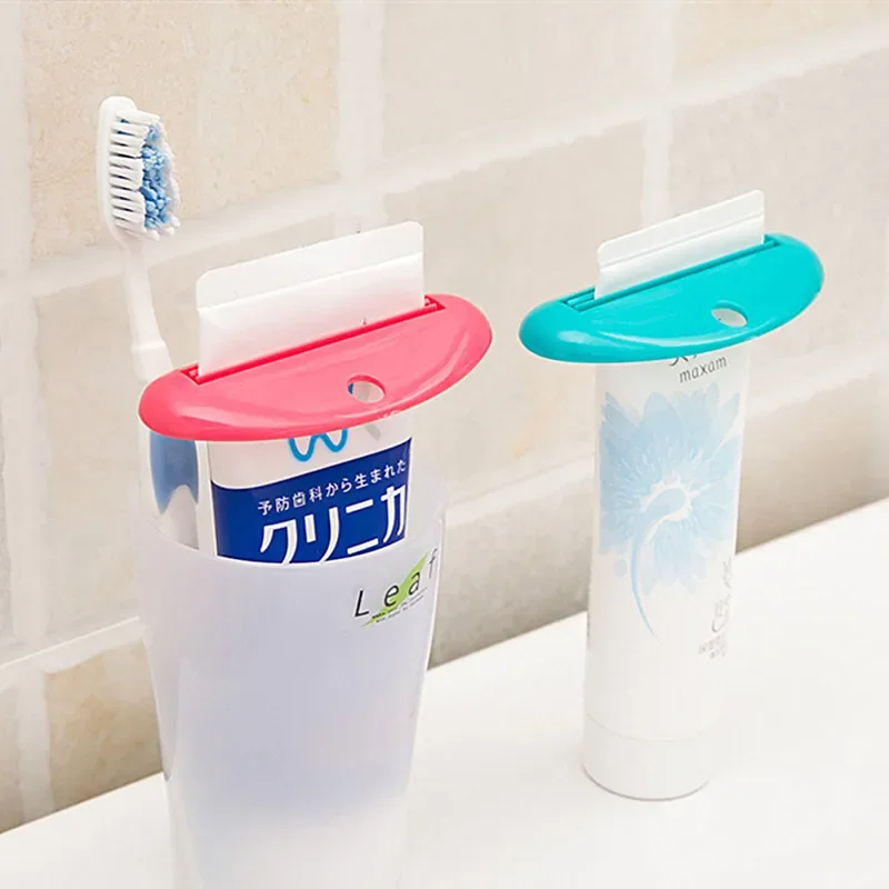 Zubná pasta stresová zubná pasta držiak ústna starostlivosť kúpeľňové náradie trubica Cosmetics Press Farm Cleanser Rolling Stláčanie dávkovača