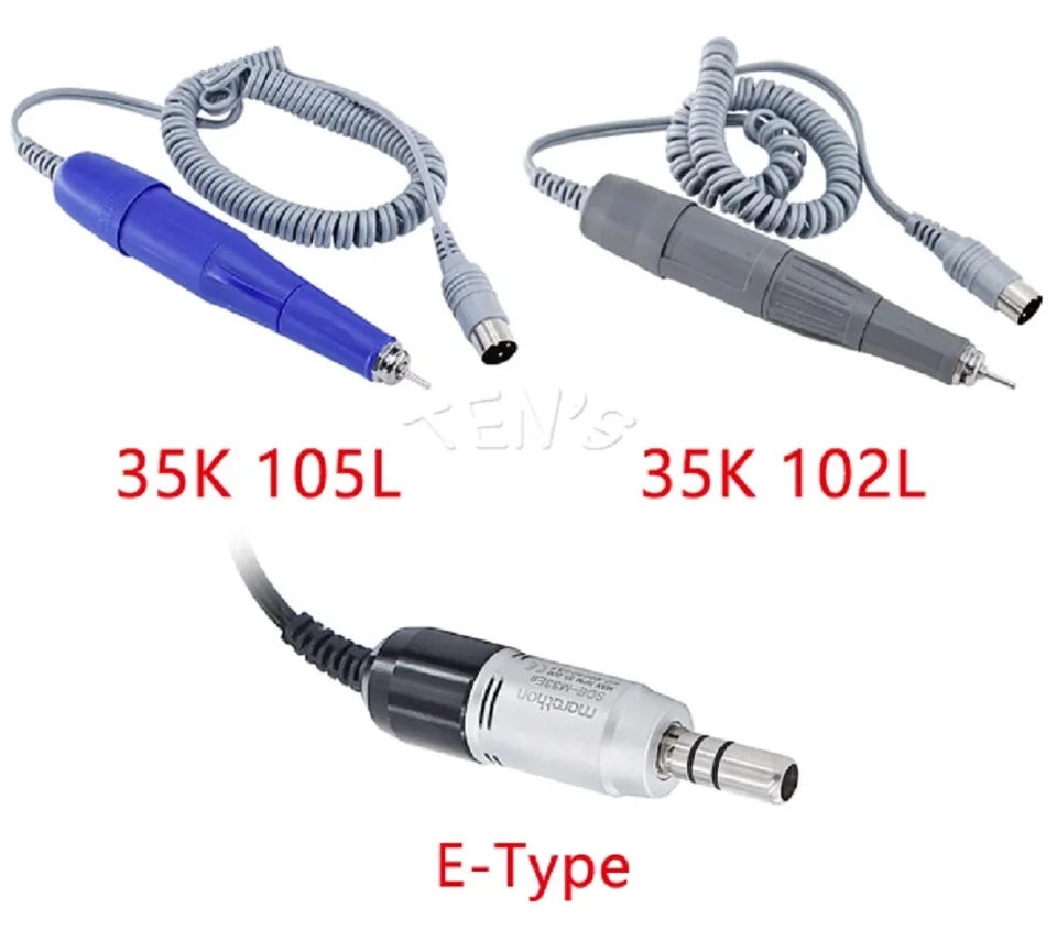 Zubný maratón 102L 105L E-Type Micromotor Lighting Ruck Ruck Micro Motor Pitve diel Fit 35000 RPM Stroj na zubné laboratórium