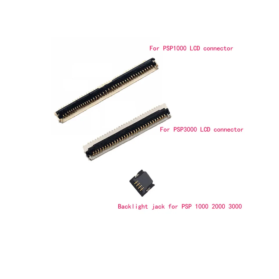 ZUIDID pre PSP 1000 2000 3000 LCD displej obrazovky Flex káblové konektory Port Jack Jack Socky Socket Výmena