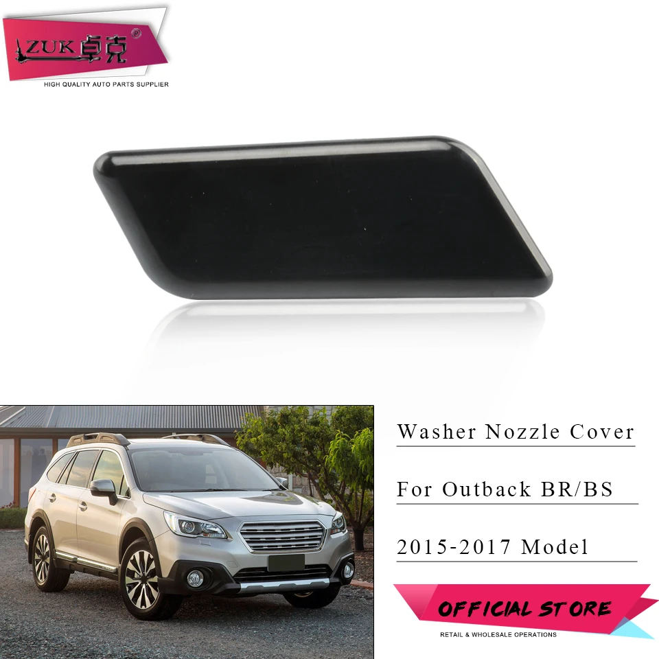 Zuk pre Subaru Outback 2015 2016 2017 2017 BR BS Front Bumper Svietiteľ WASHER TRASKOVÁ KRYTOVÁ KRYT NA STRAMPOVÁ VODNÁ SPREAPER NEPRATOVAŤ