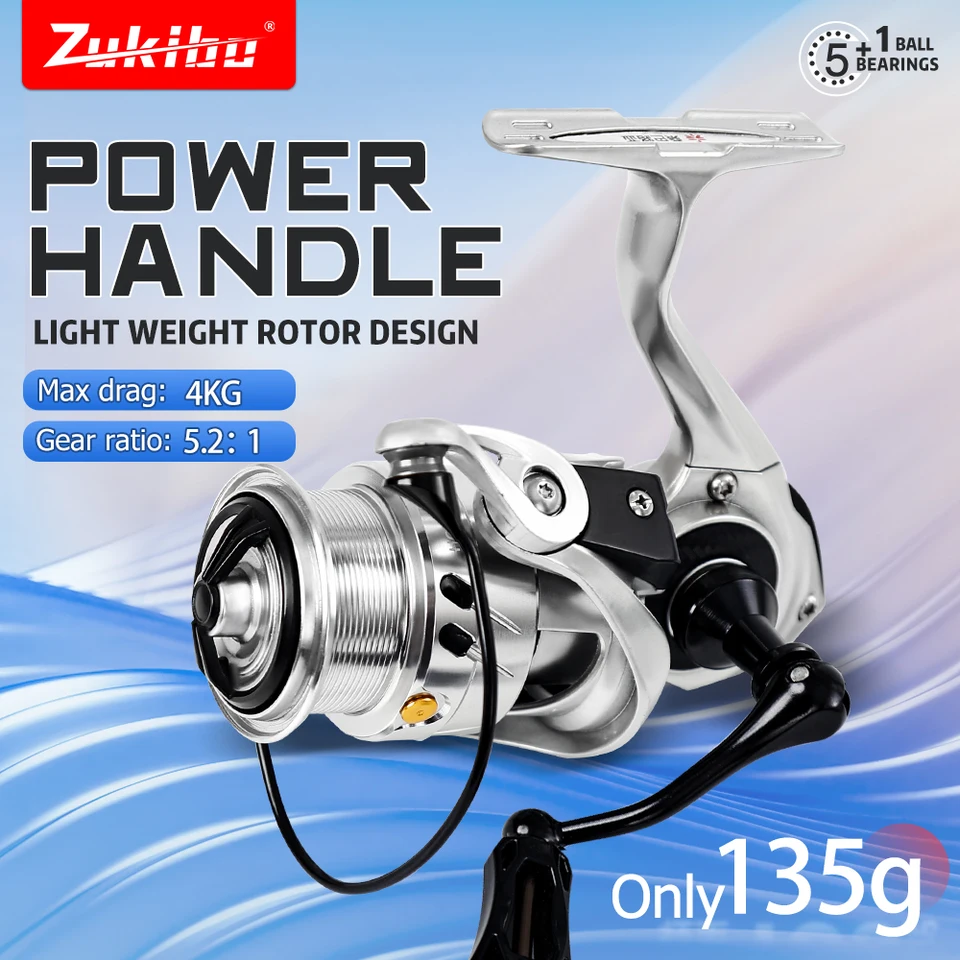 Zukibo Hoguang 135G Spinnning Hliníková rukoväť max