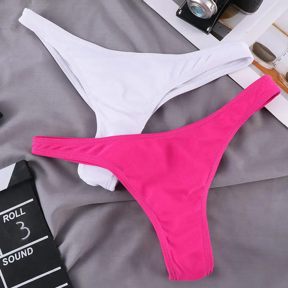 Zviazania žien dno bočných šortiek remienok plavky bikiny plavky