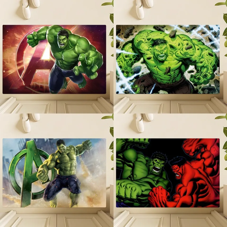 Zviera Kráľovstvo hulk zelená podlahová podlaha spálňa Kuchynský kúpeľ