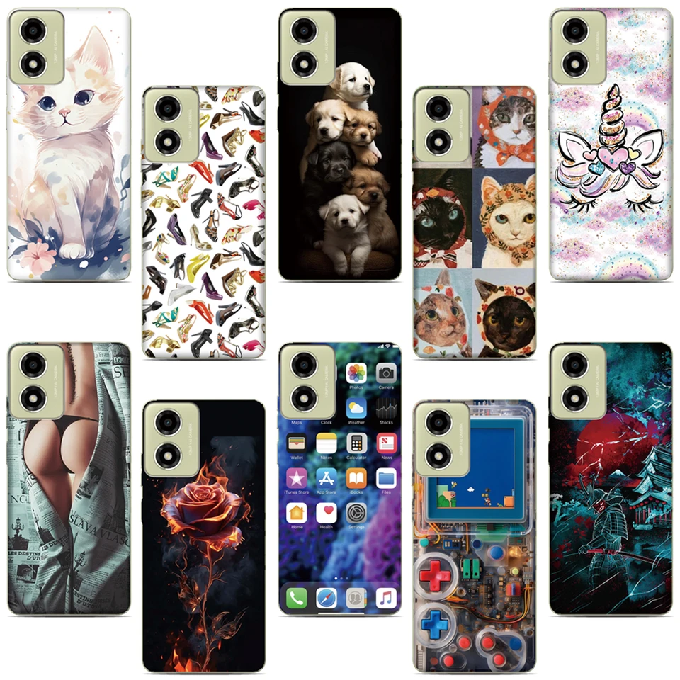 Zvieracie puzdro pre roztomilý telefón pre BlackView Wave 6c Farba 8 A50 A52 A53 A55 A85 A90 A95 A96 A100 A200 Pro Oscal C80 C70 C60 Cover