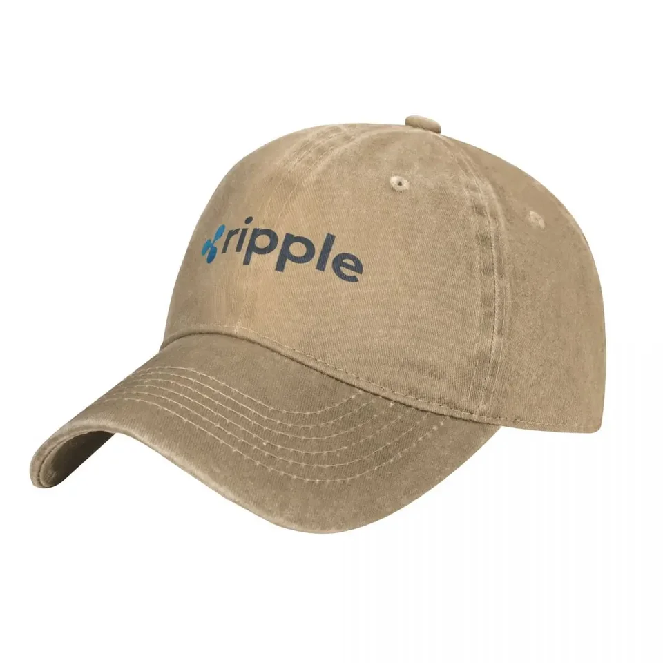 Zvlnenie baseballovej čiapky XRP kryptomena kryptomeny Trendy unisex muži umyté hip hopové klobúky Vysoko kvalitné dizajn Running Baseball Caps