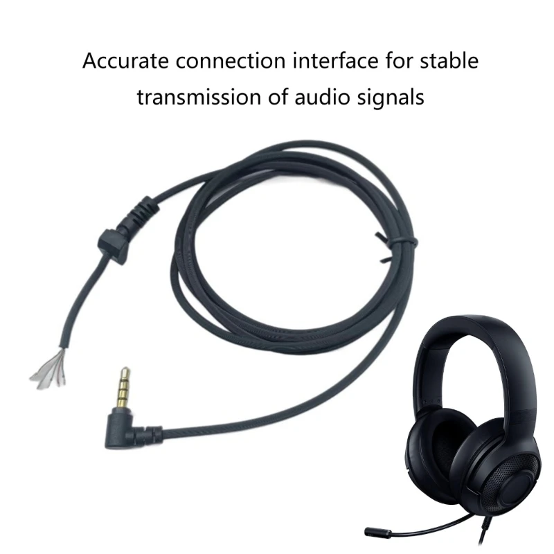 Zvukový kábel pre Razer Kraken X káblové herné headset kábel Originálny kábel sluch