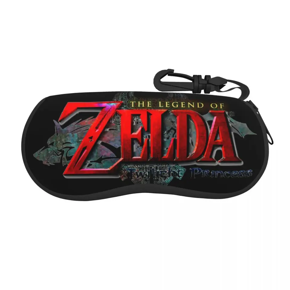 Zvyk Legenda o okuliaroch Zeldas Shell Case Unisex Fashion Sword Skyward Triforce okuliare puzdro Slnečné okuliare Protector Box