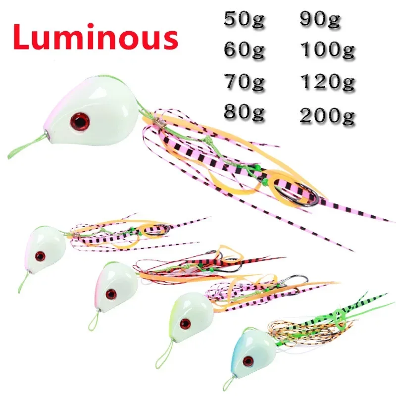 Zwicke Tenya Madai Jig Kabura Fishing Náza Jighead Sea Fooking návnada s gumovou sukňou slanou vodou 50-100 g rybárske náradie návnady