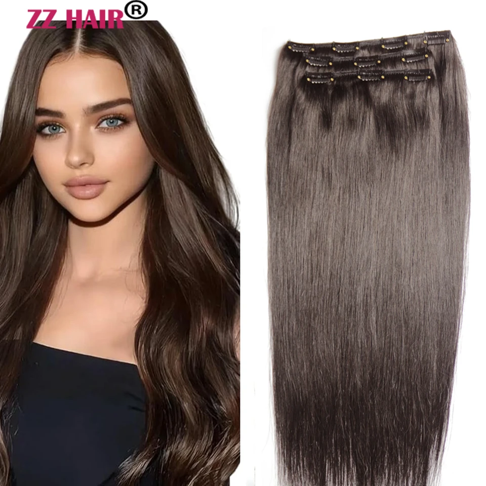 Zzhair 100% brazílsky ľudský remy predlžovanie vlasov 16 