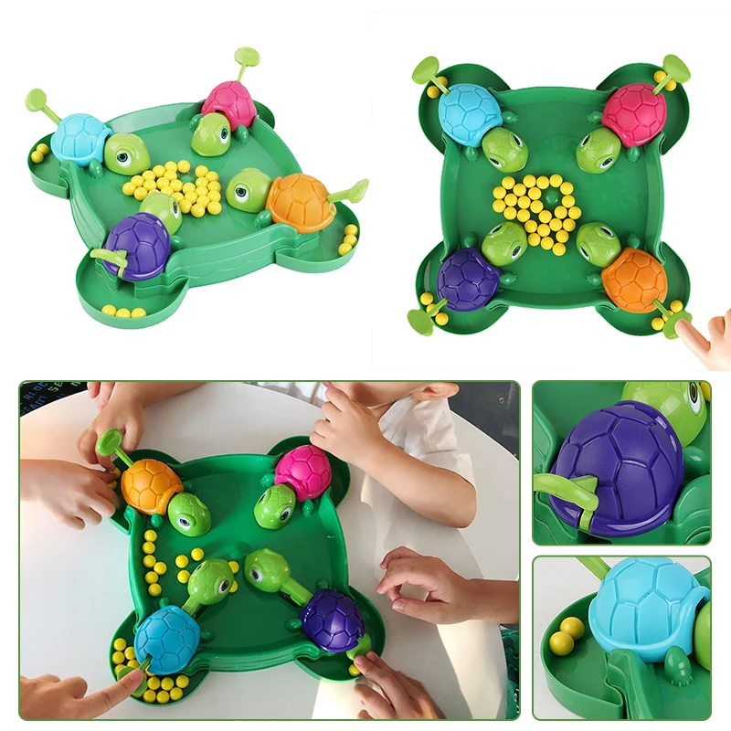 Zábava Hungry Turtle Games Interaction Interact Interaction Turtle Lastle Ball Game Vzdelávacie hračky Holiday Darges Party Entertainment