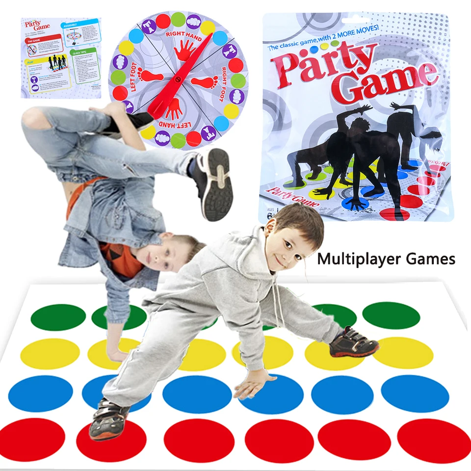 Zábavná rodinná strana Game Twisting the Body for Children pre dospelých pre viacerých hráčov Party Parent-Child Interactive Indoor Outdoor Hračky