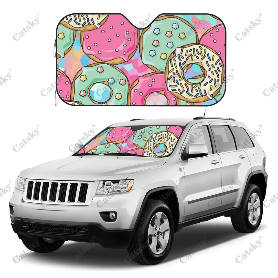 Zábavné šišky automobilové čelné sklo Sunshade Protect, Sunvisor pred čelným sklo