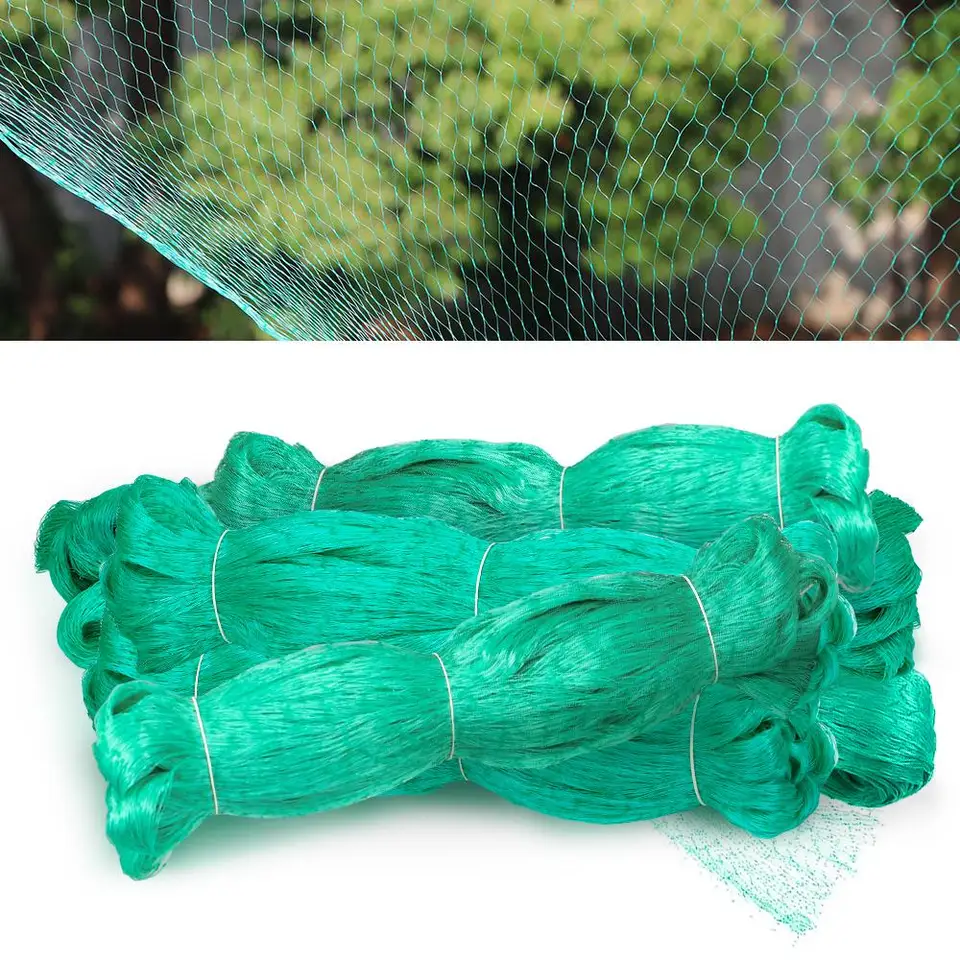Záhradná anti-vták siete Pest bariéry nylon tkanina ochrana sieťoviny Čistá ovocná rastlina zelenina proti veveričke jeleň