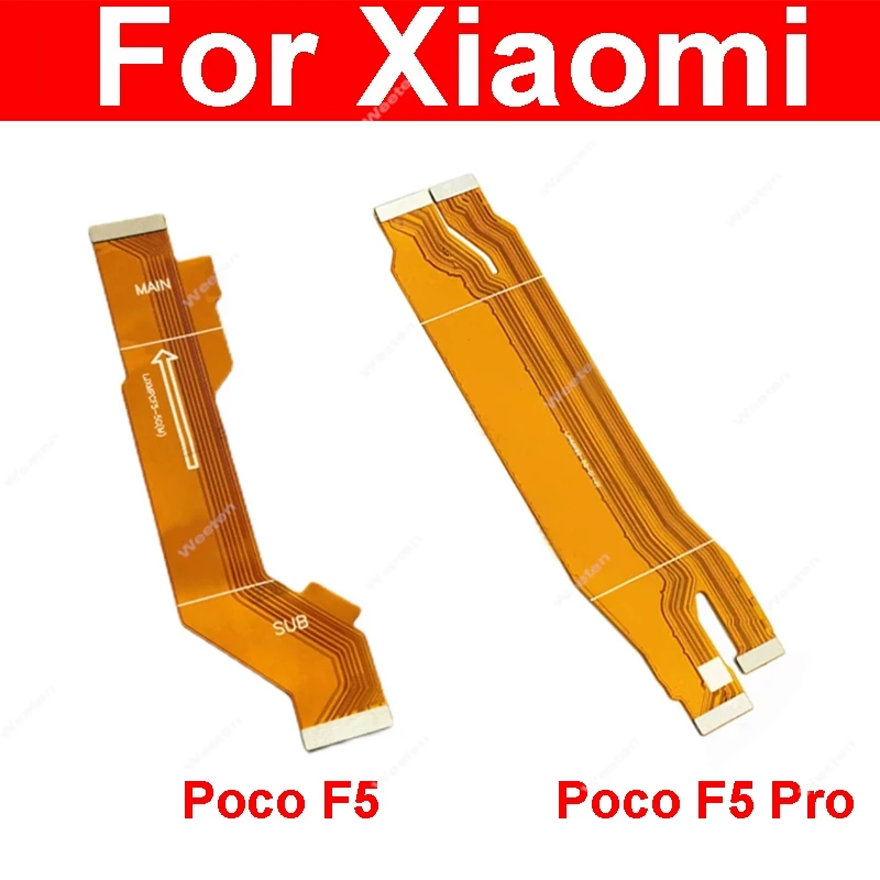 Základná doska LCD displej LCD pre Xiaomi POCO F5 pre POCO F5 PRO LCD hlavný flex káblových výmenných dielov Opravy