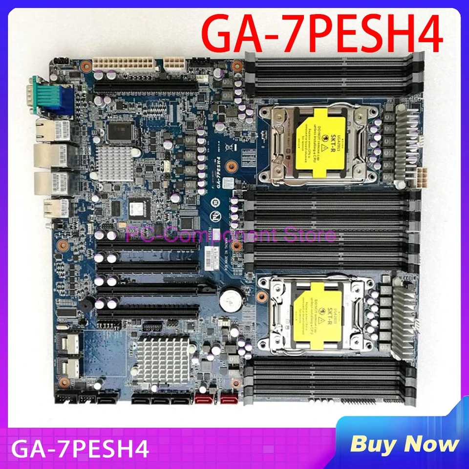 Základná doska na serveri pre 7pesh2 2011 x79 Podpora E5-2680 GA-7PESH4