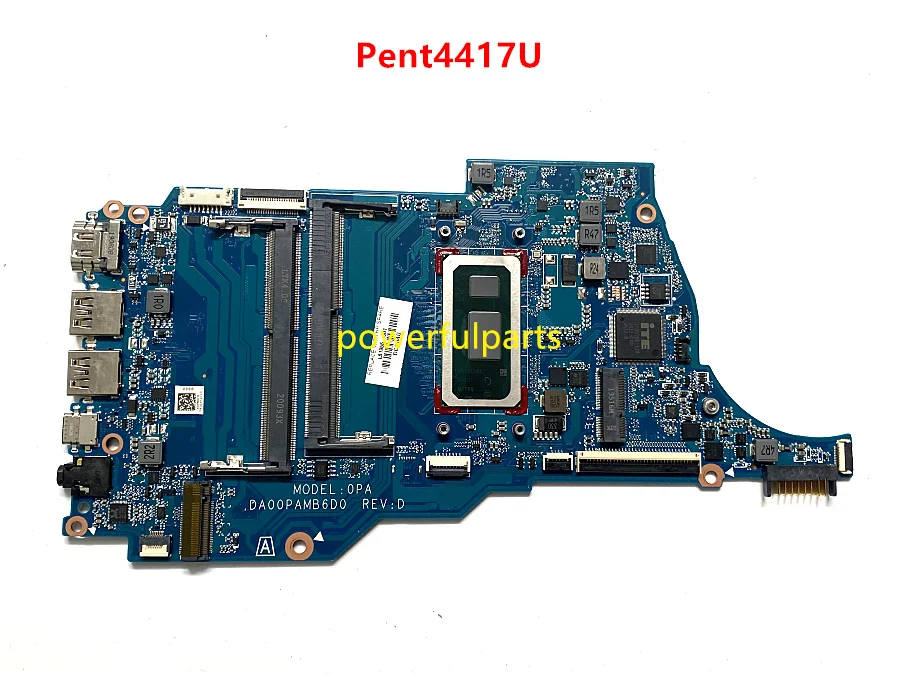 Základná doska pre notebook pre HP TPN-Q221 14-DQ DA00PAMB6D0 s pent4417u CPU L61955-601 100% fungovanie dobre