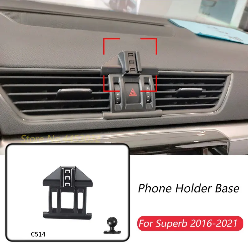 Základná základňa držiaka automobilov Špeciálne držiaky pre SKoda Superb 2016-2021 Základné príslušenstvo pre držiak na výstup
