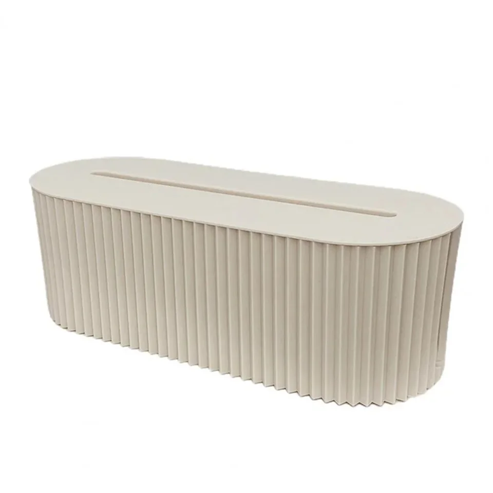 Záložná doska skladovacia skrinka káblové drôty Organizátor Puzdro Pase Wireless WiFi Router Disktop Data Link Plug Plug na držiak, biela