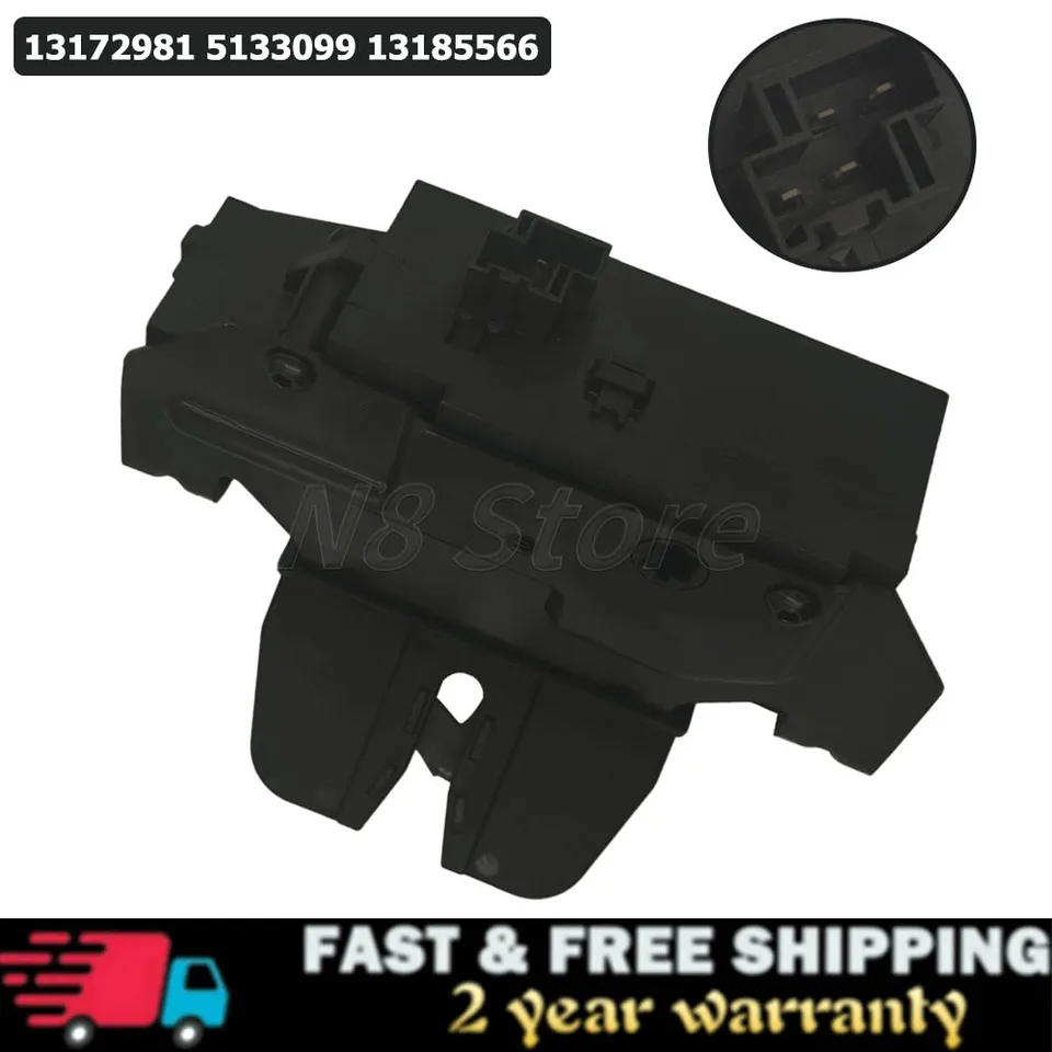 Zápaska zámku Trunk Lock Tailgate Lock 5133099 pre Opel Vectra C Caravan Signum 2003 2004 2005 2006 2007 2008 13172981 13185566