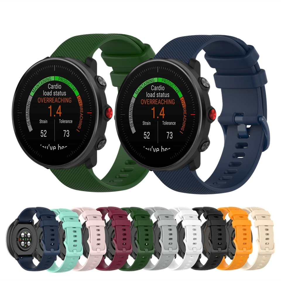 Zápasové remienok Sport Band pre Polar Vantage M / Ignite Watch Band Soft Silikone Náramok nahradenie hodiniek pre polárny lgnite