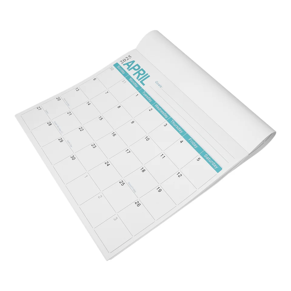 Zásluhy chladničky Magnet Wall Calendar Magnetická chladnička Kancelária 2025 Mesačný plánovací program papierové kalendáre