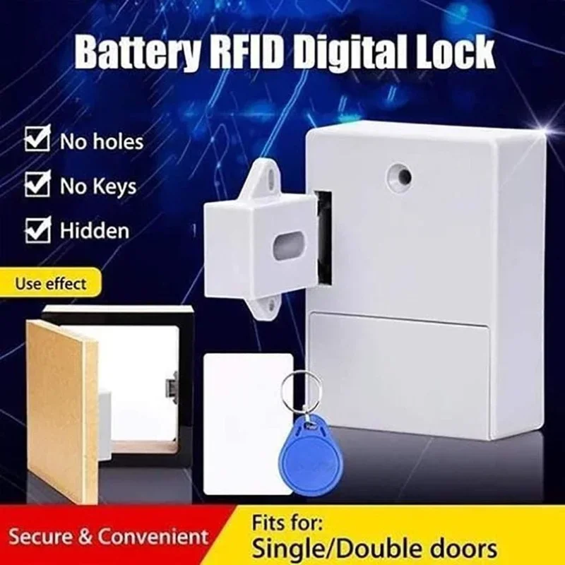 Zásuvka na kartu IC Digitálna skrinka Invisible Sensor Lock Emid Emid šatník nábytok hardvér inteligentný elektronický zámok