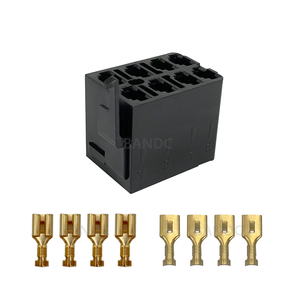 Zásuvka na spínač Rocker s 6,3 mm ženskými rýľovými terminálmi pre pripojenie ARB Carling Switch Connection