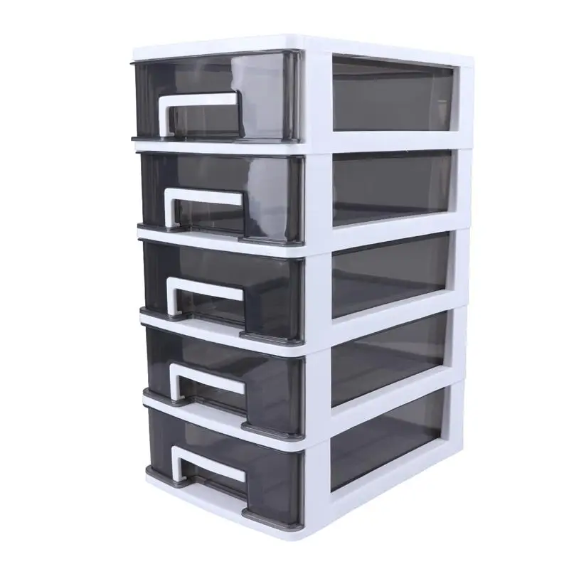 Zásuvky na úložné zásuvky Plastové organizátor skrinky skrinky skrinky s typom stolný počítač Jewerly Box Trashcan stohovacie nábytok
