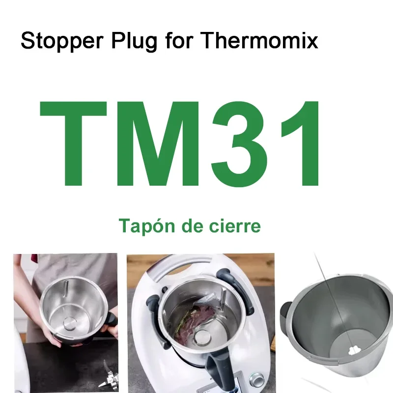 Zátka za zátku hlavným hrncom pre Thermomix TM31 pomalé variče Čepeľ tesniaci uzáver Varte vodu