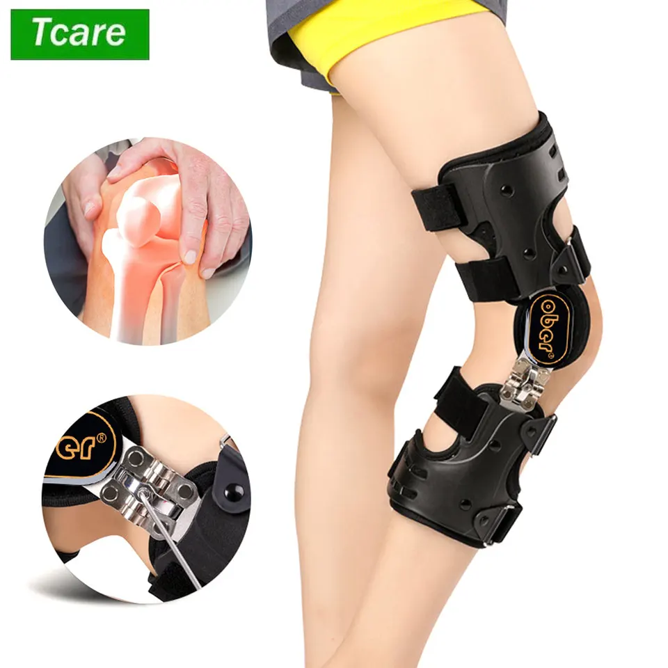 Závesné kolenné ortéza, podpora kolena pre ACL, Meniscus Slz, PCL, obnovenie chirurgie, nastaviteľný imobilizér po kolene, stabilizátor nôh