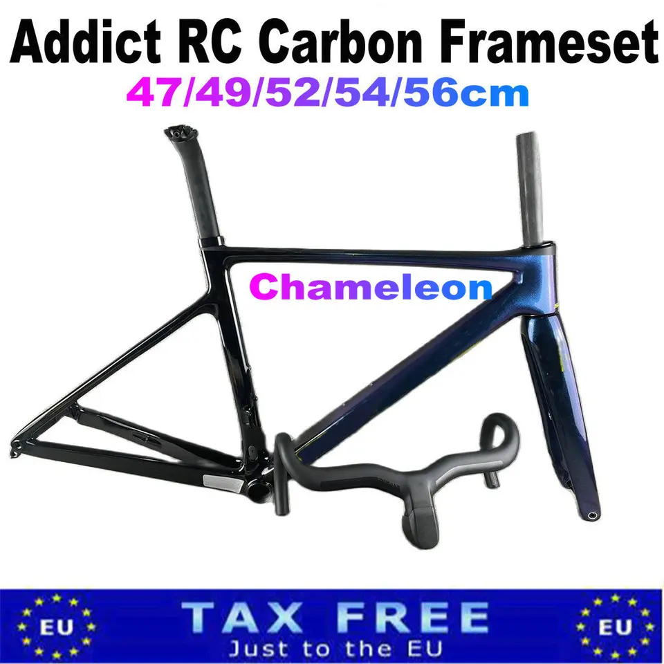 Závislý RC Chameleon Road Carbon Remes, rámčekový bŕzdový bicykel s stĺpom sedadla, riadidla náhlavnej súpravy, 30 farieb DPD