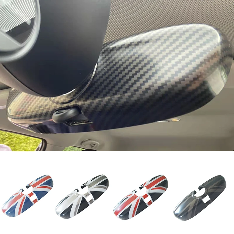 Únia Jack Interiér spätné zrkadlo Cover Cover Cover Auto pre BMW Mini Cooper JCW S ONE F55 F56 F57 F54 Clubman F60 Countryman